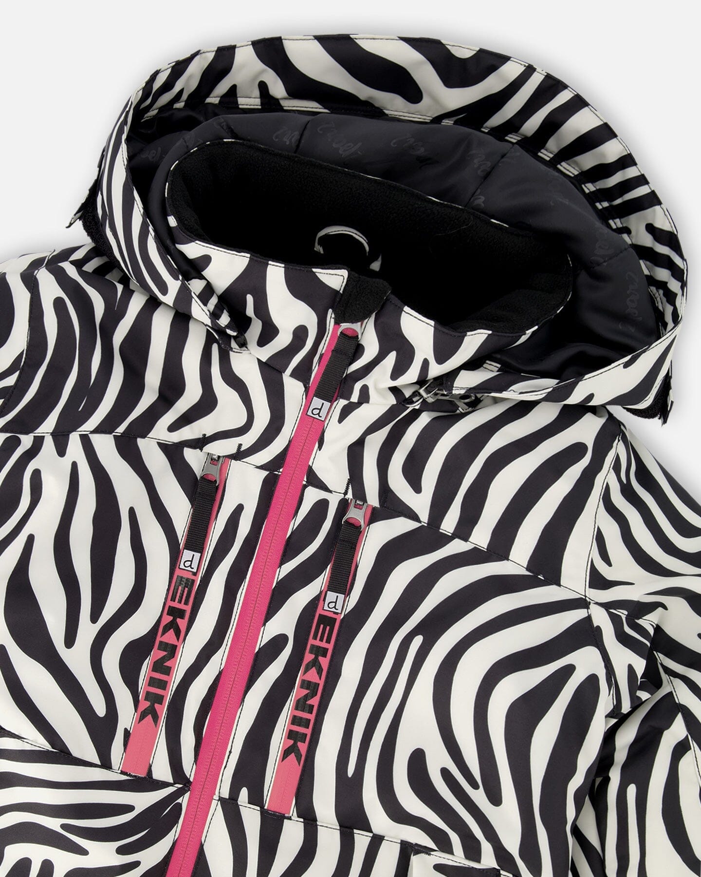 Two-Piece Teknik Snowsuit Zebra Print
