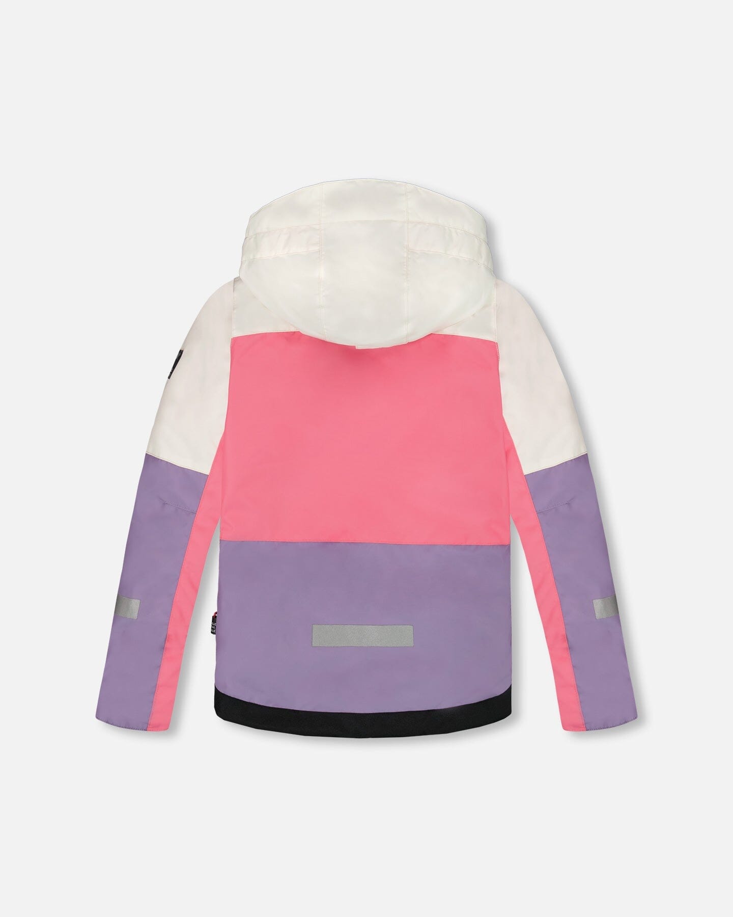 Two-Piece Teknik Snowsuit Black Retro Flower Print