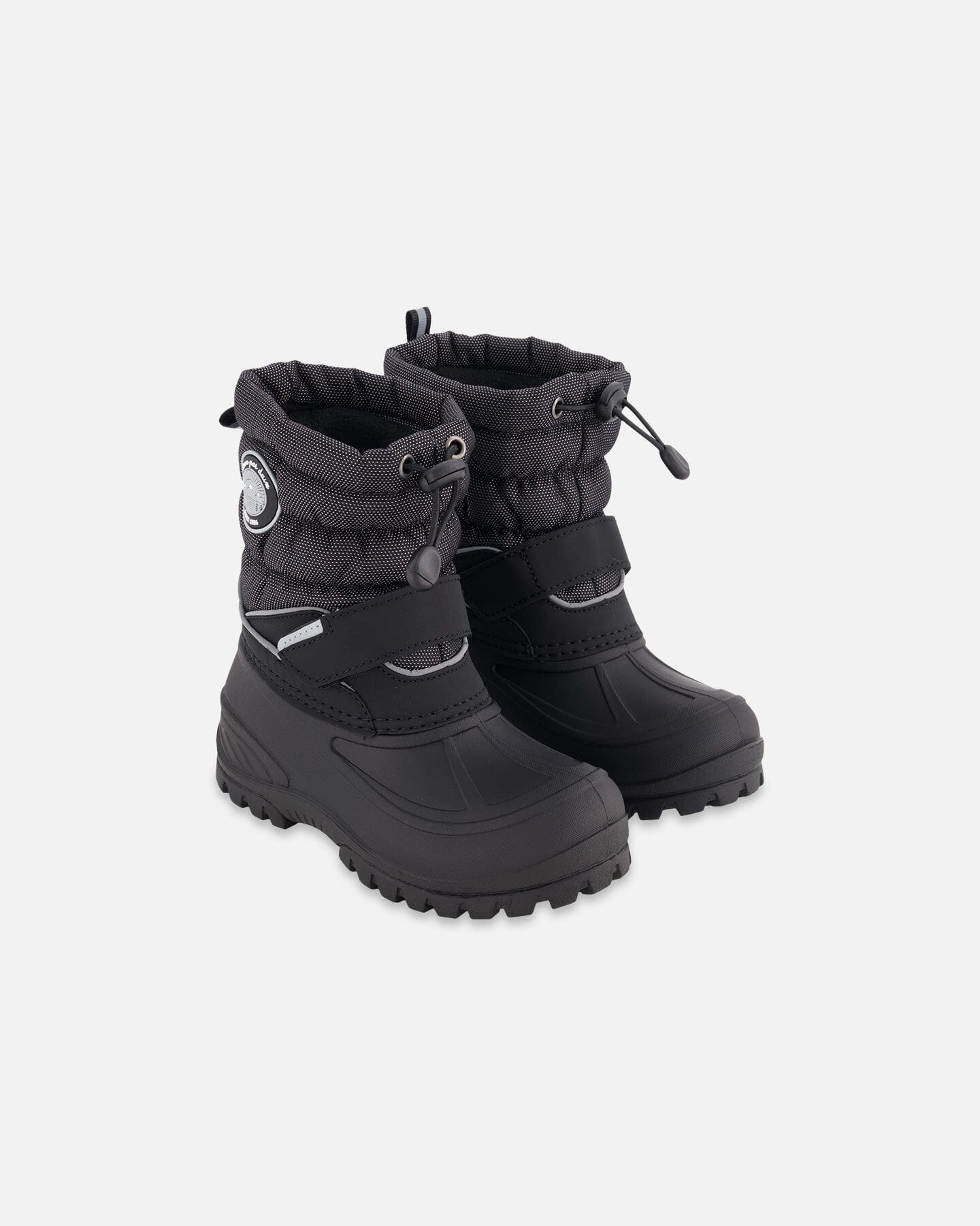 Winter Boots Solid Black