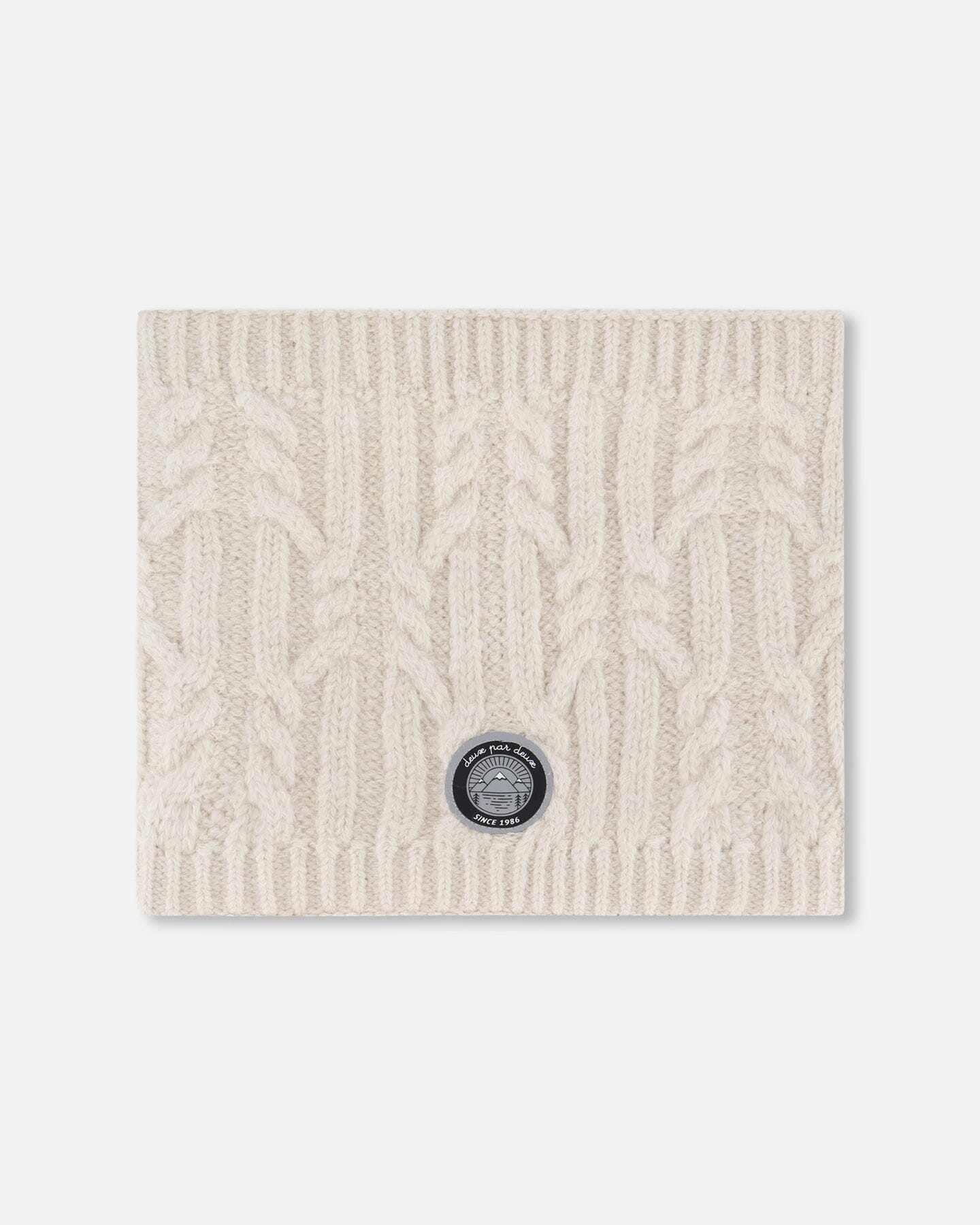 Lined Winter Neckwarmer Off-White