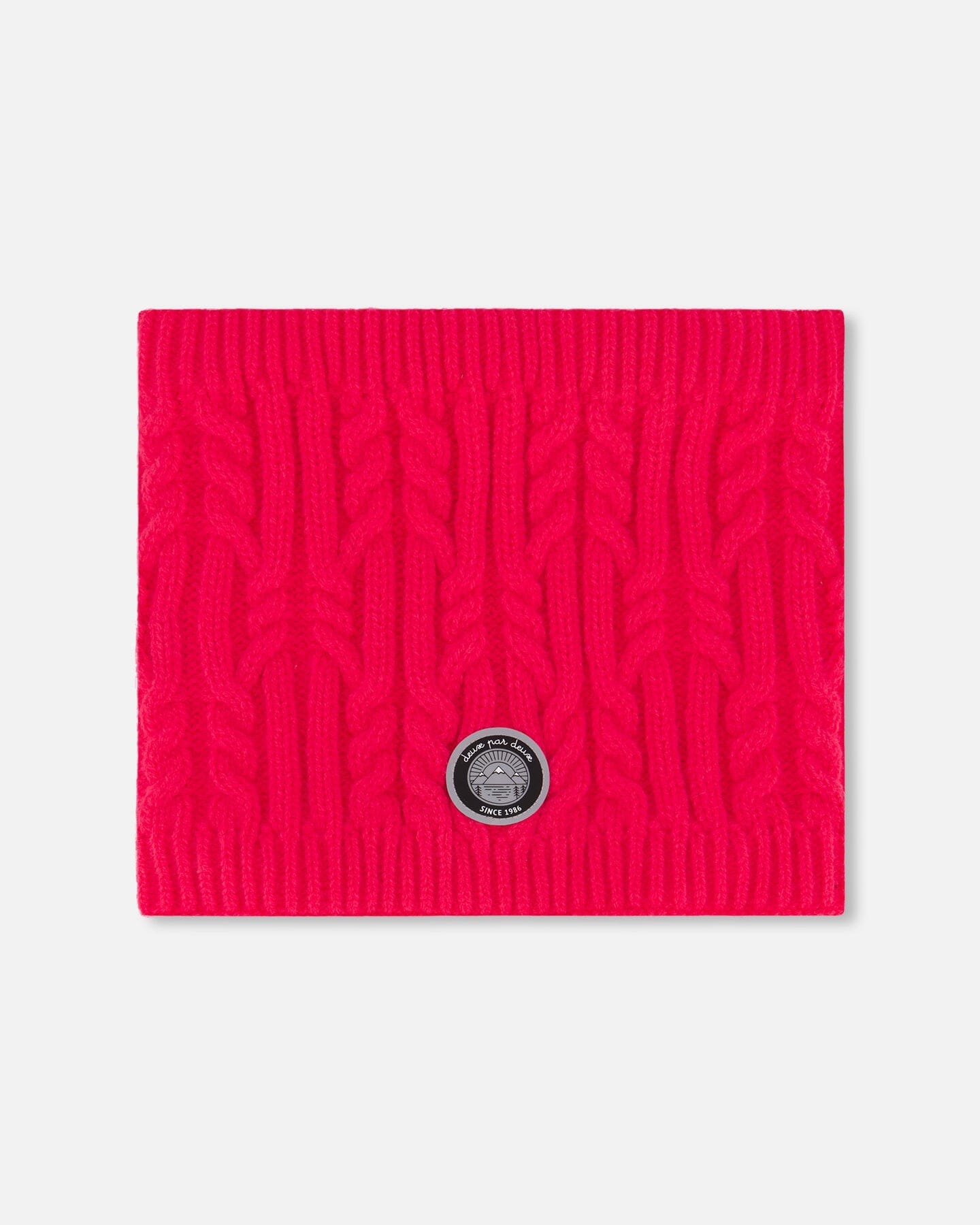 Lined Winter Neckwarmer Flash Coral