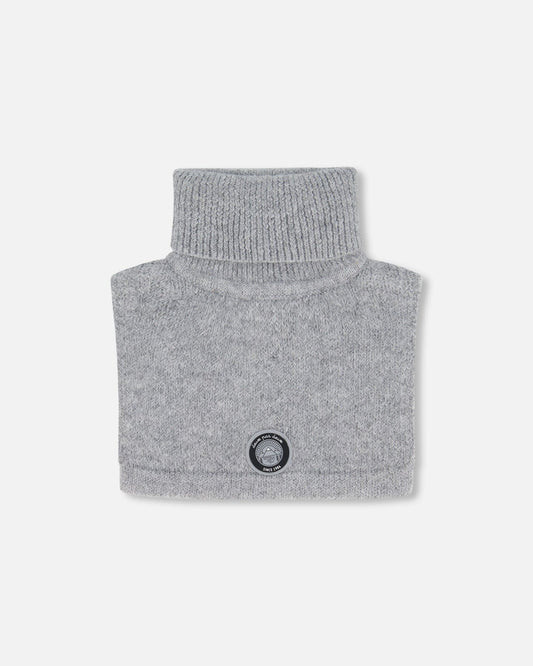 Turtleneck Neckwarmer Heather Gray