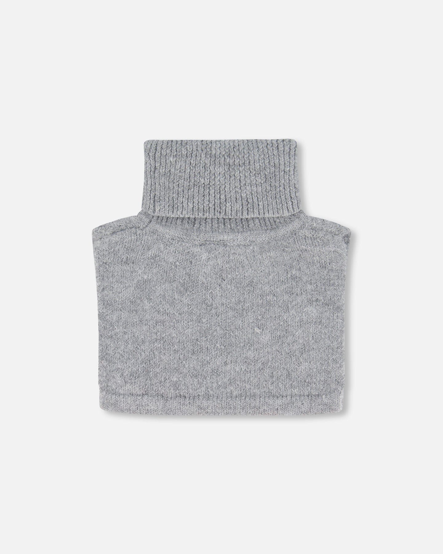 Turtleneck Neckwarmer Heather Gray