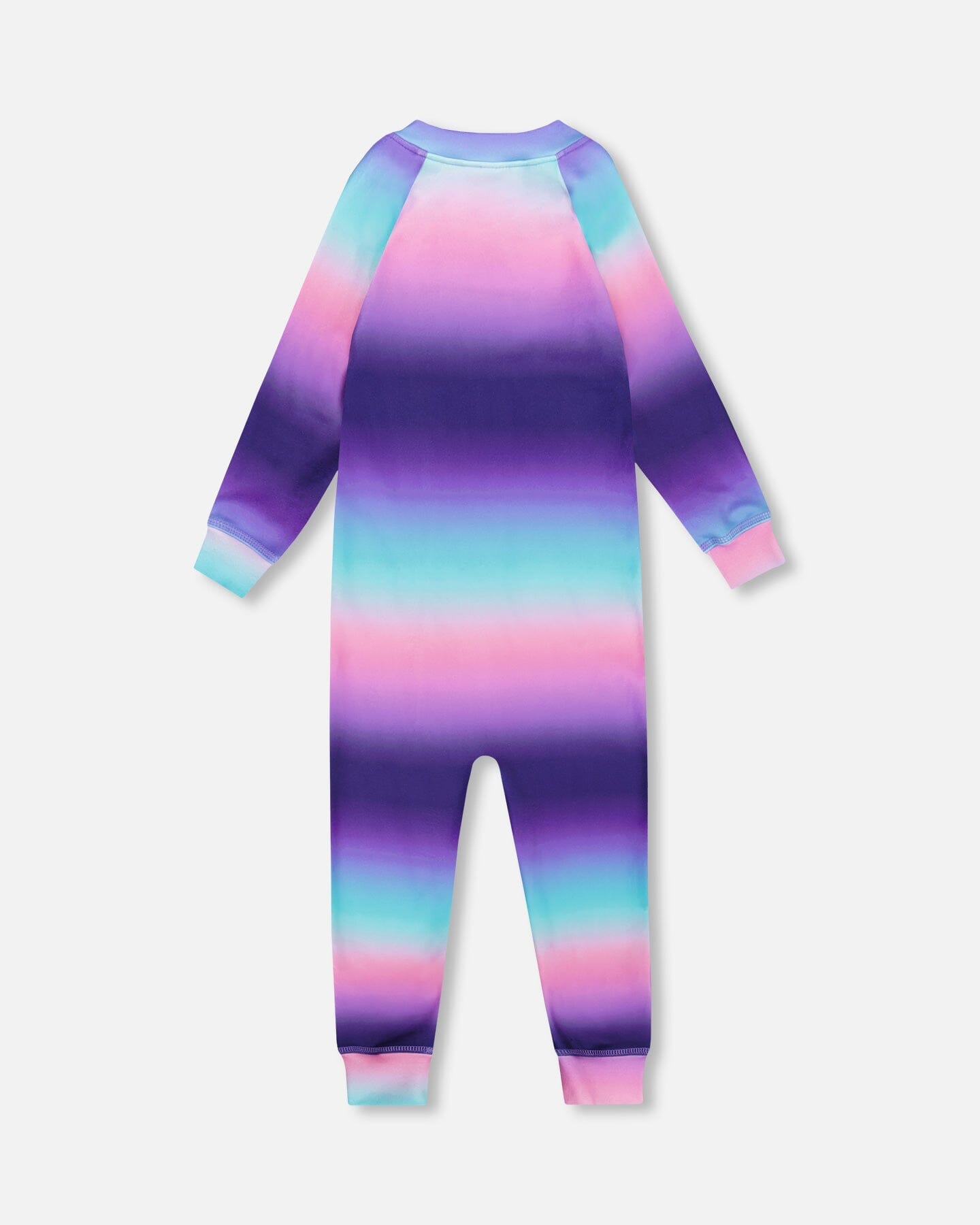 One-Piece Thermal Underwear Purple Gradient