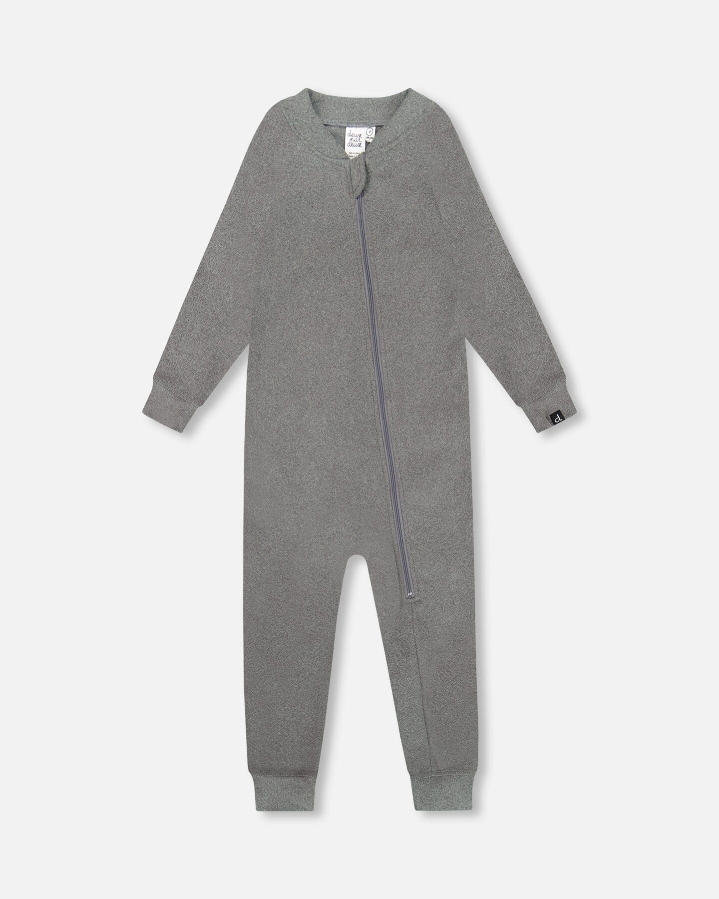 One-Piece Thermal Underwear Dark Heather Gray