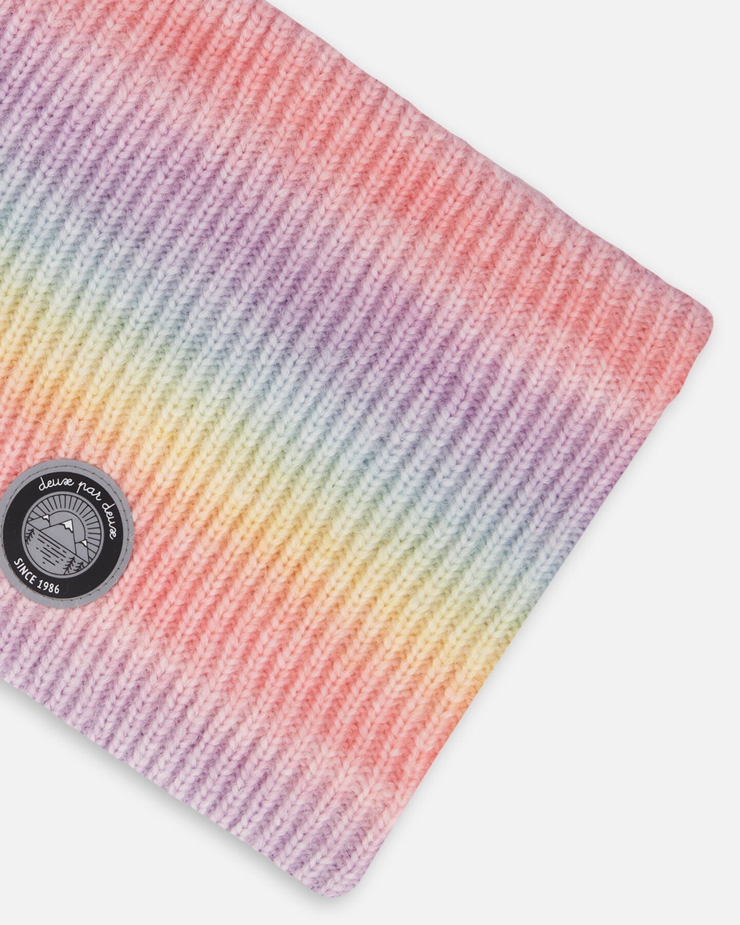 Lined Knit Neckwarmer Multicolor