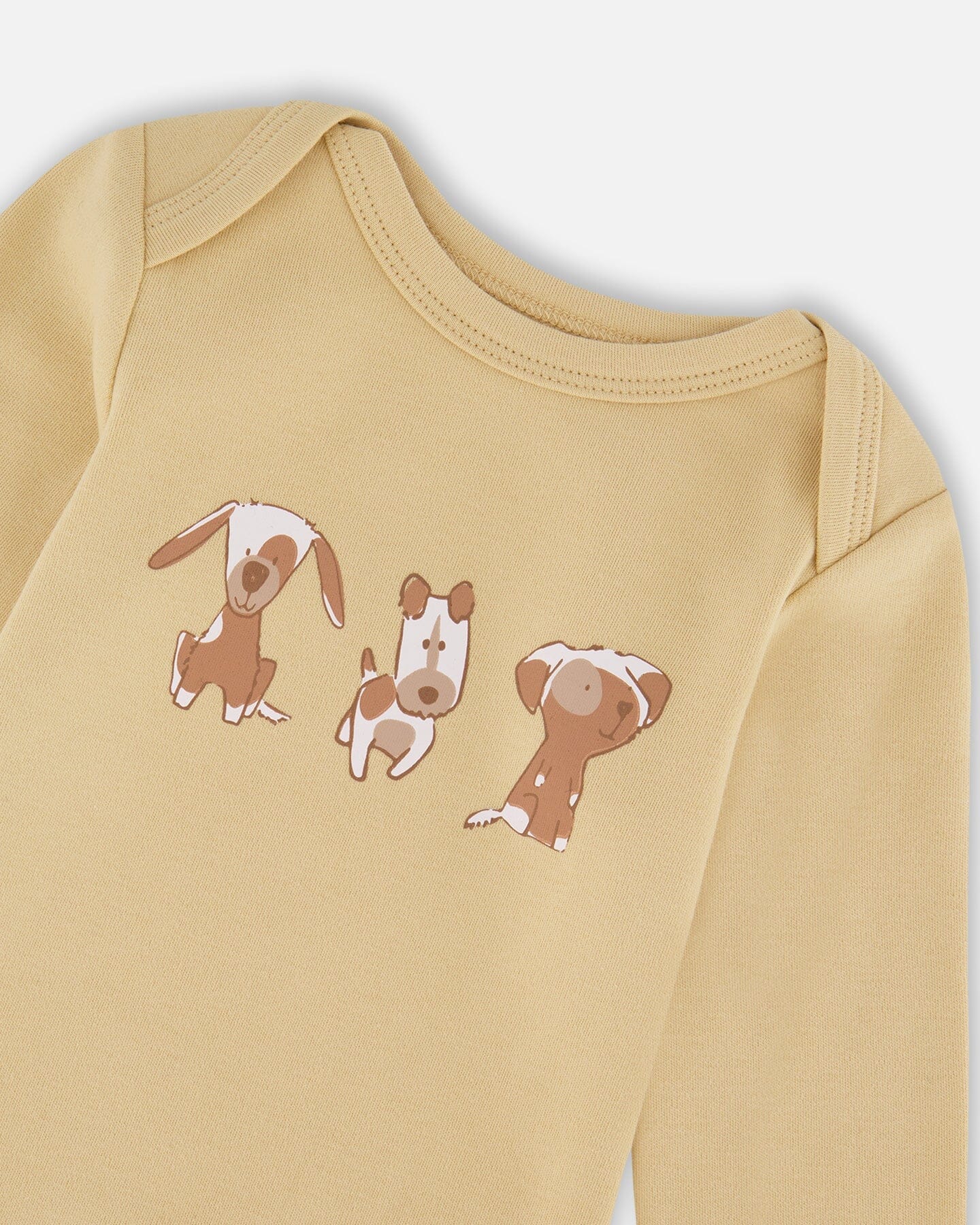 Organic Cotton Onesie Light Caramel