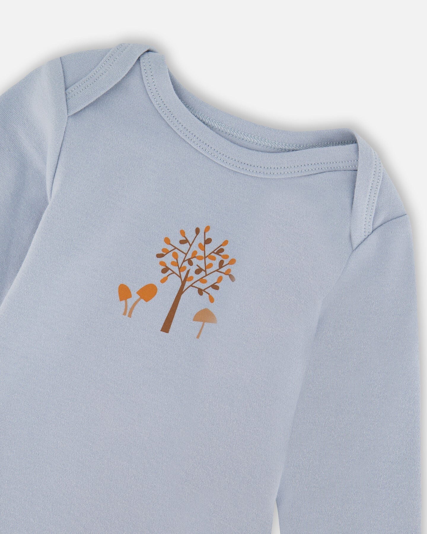 Organic Cotton Onesie Light Blue