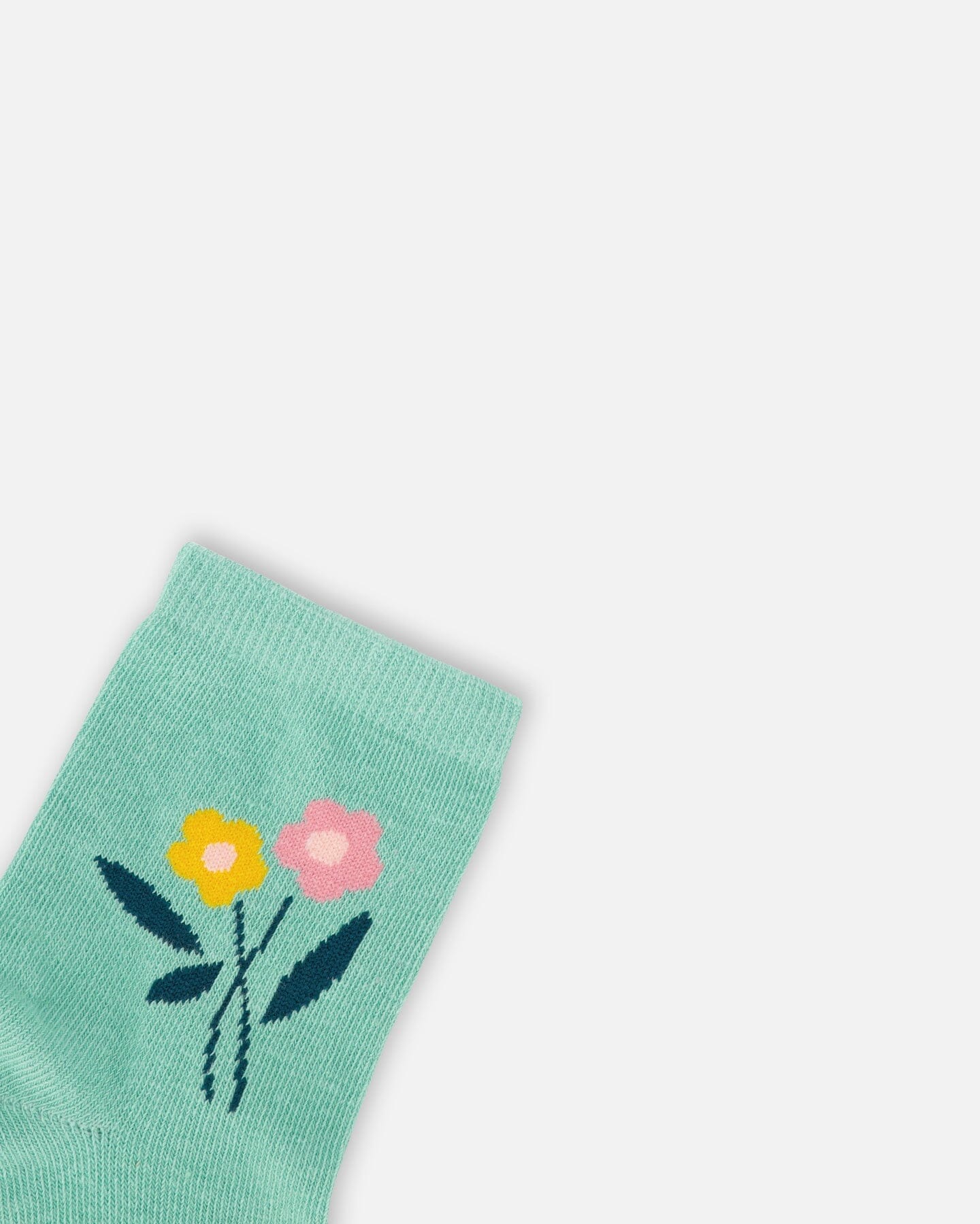 3-Pack Knit Socks Pink And Green