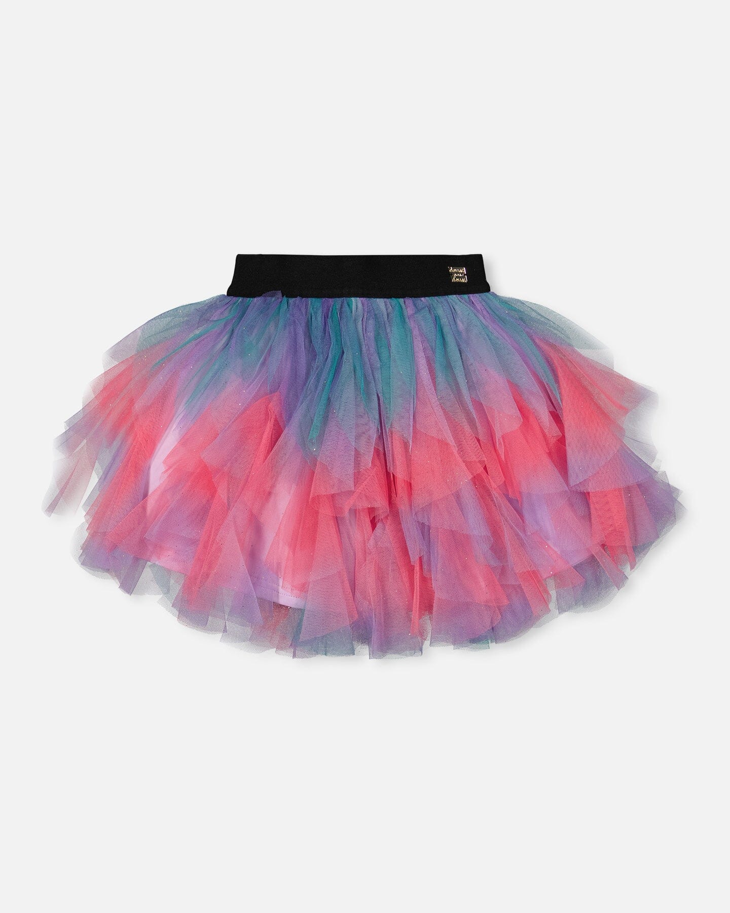 Multi Layer Mesh Skirt Multicolor