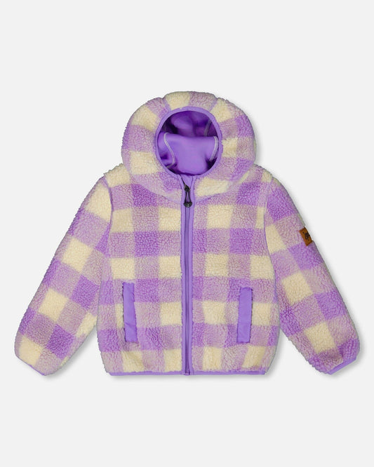Mid-Season Sherpa Jacket Lavender