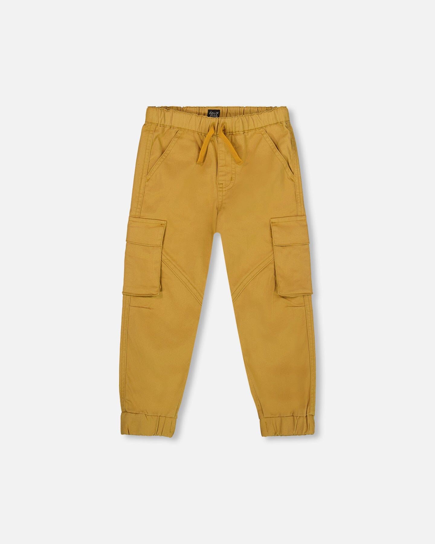Twill Jogger Cargo Pants Ochre