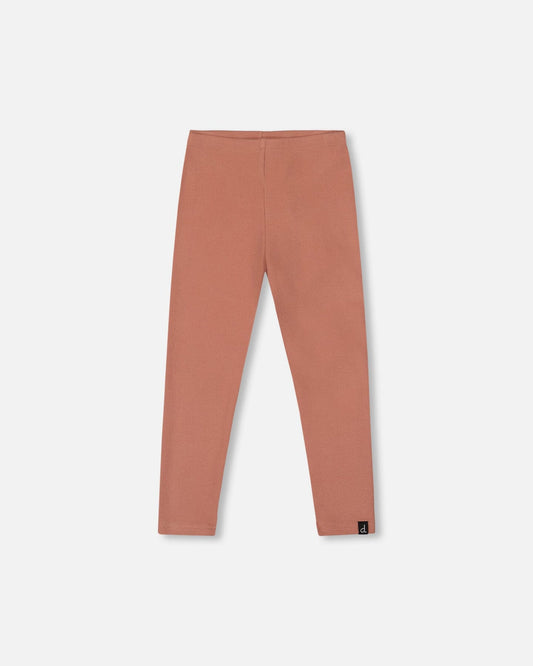 Super Soft Ribbed Leggings Dusty Pink