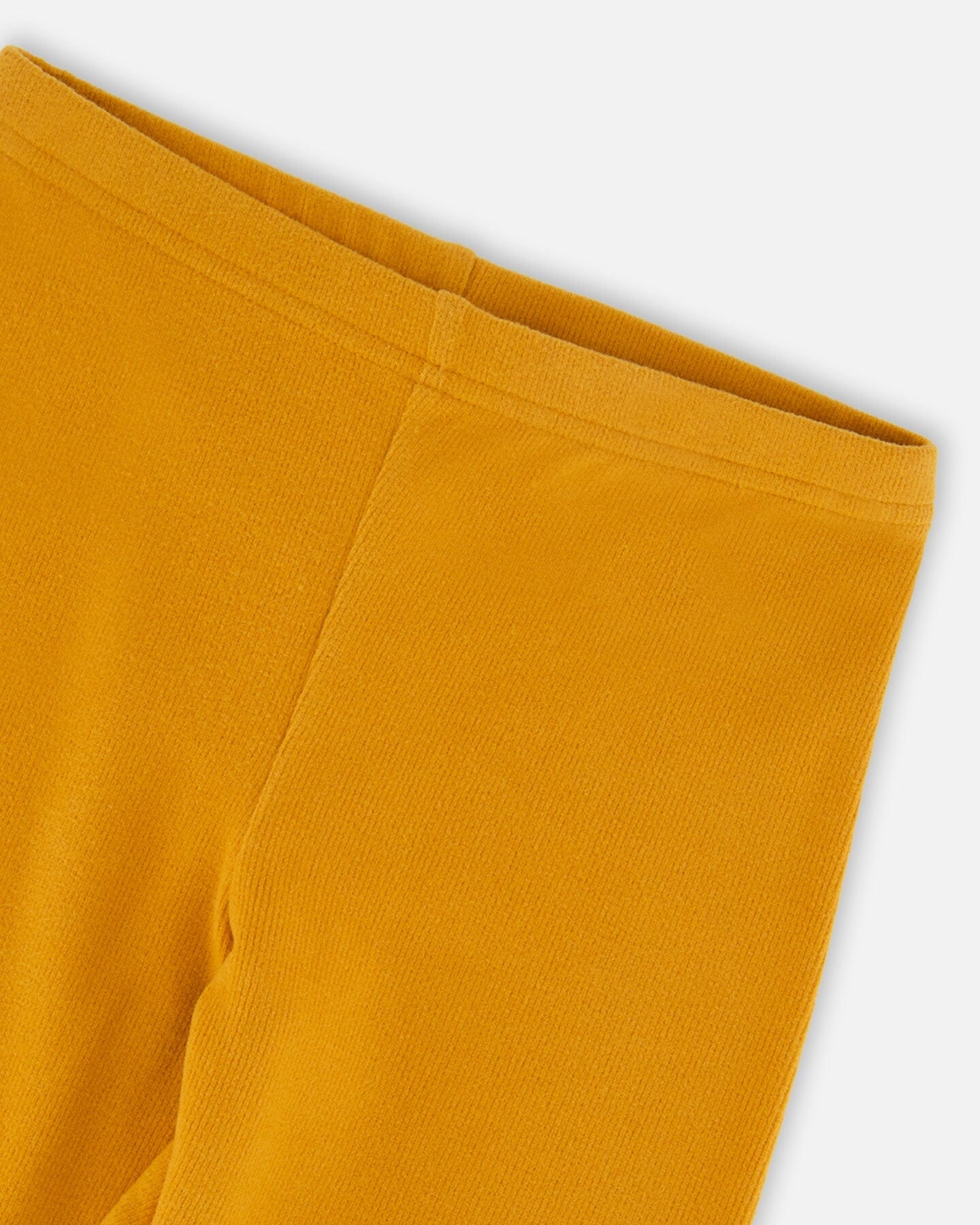 Super Soft Ribbed Leggings Golden Yellow