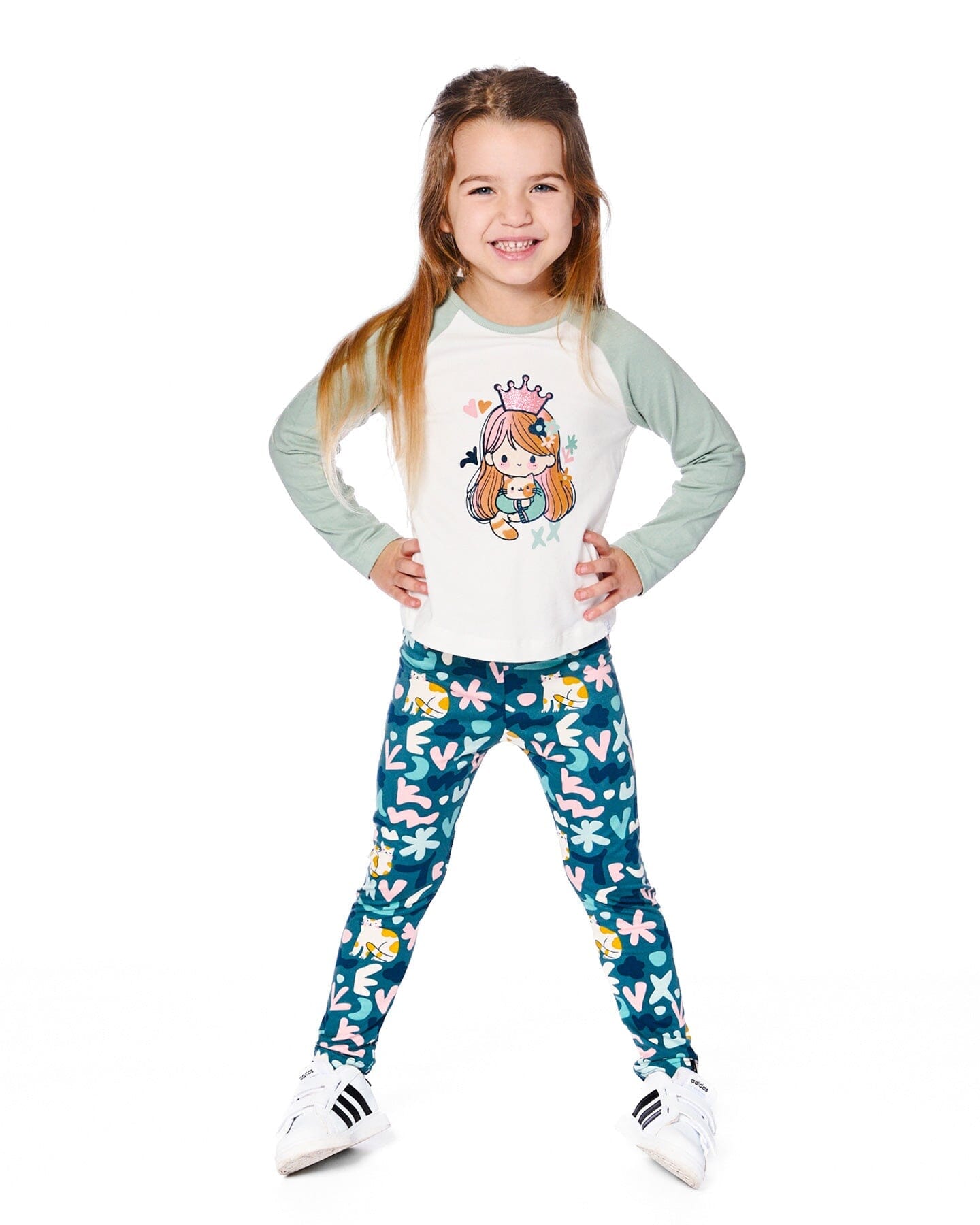 Jersey Raglan Sleeve Tee Off-White