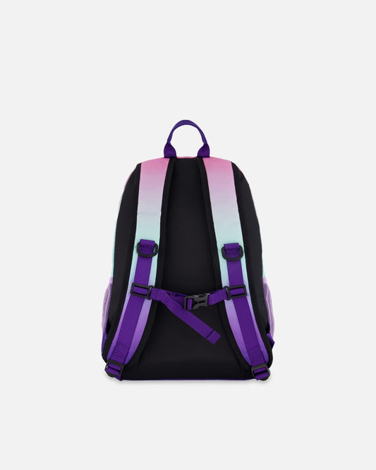 Kids Backpack Purple Gradient