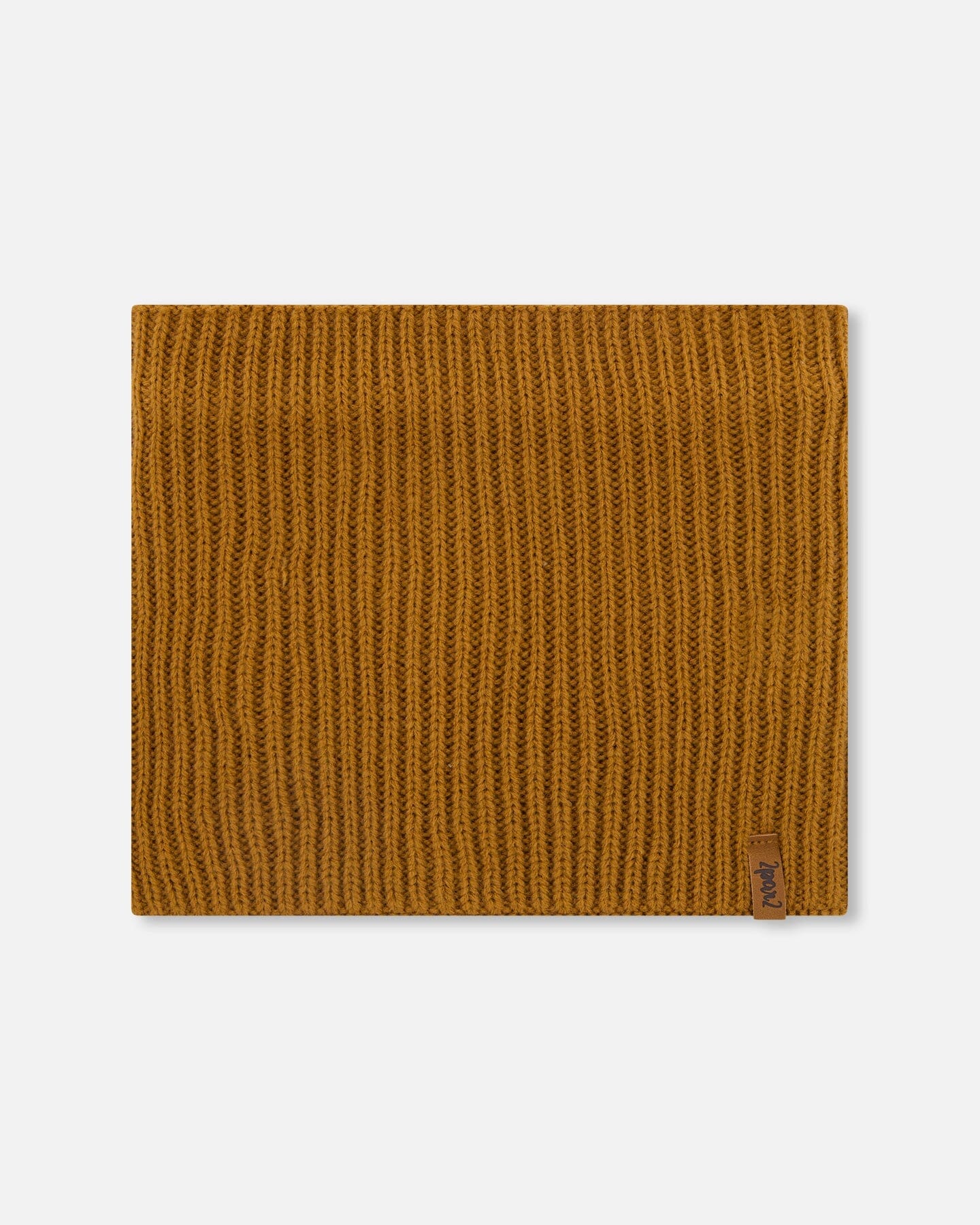 Mid-Season Knit Neck Warmer Brown Pecan