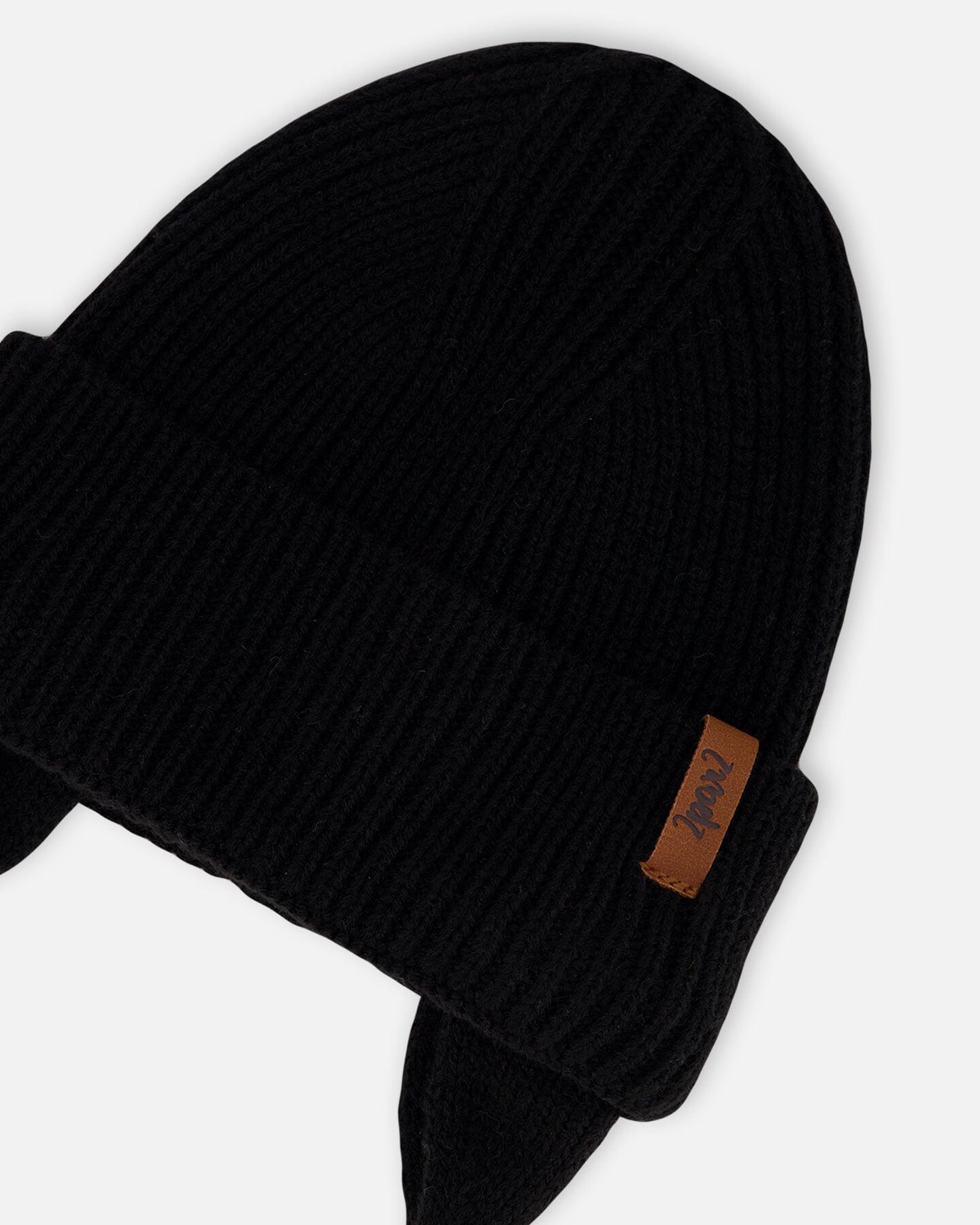 Baby Mid-Season Knit Hat Black