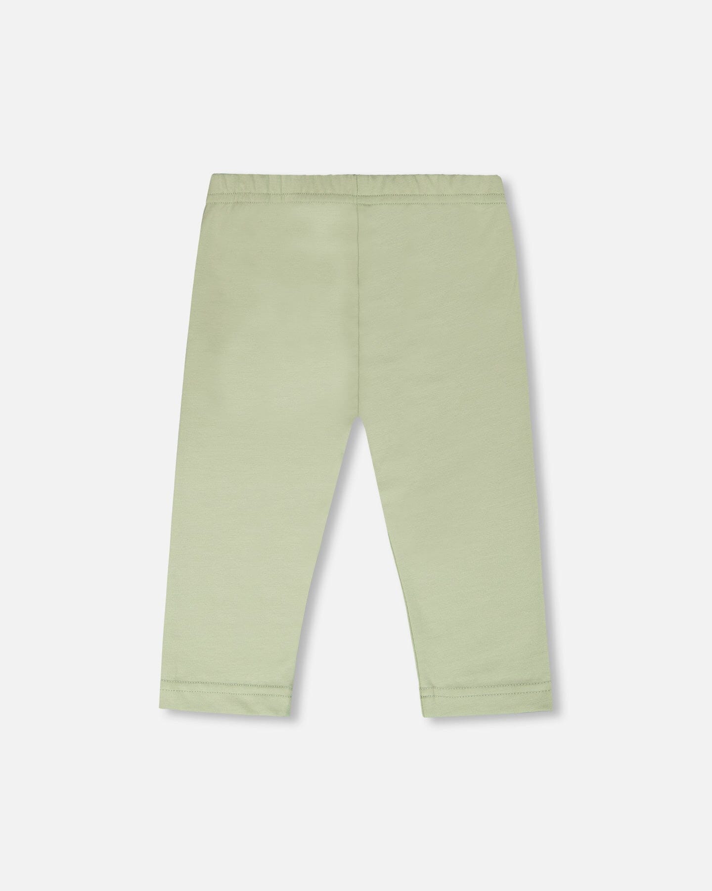 Organic Cotton Jersey Capri Light Khaki Green