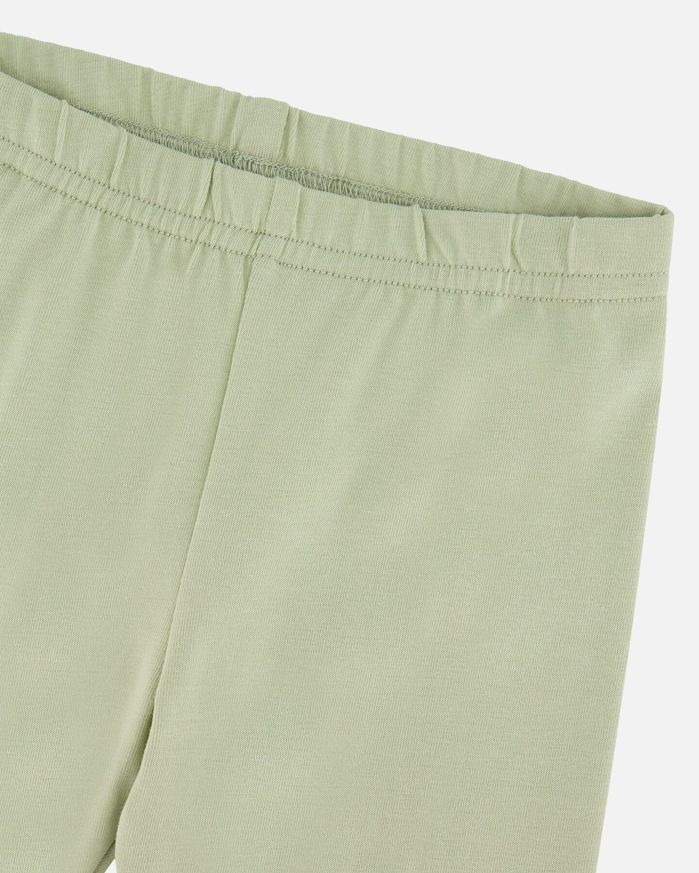 Organic Cotton Jersey Capri Light Khaki Green