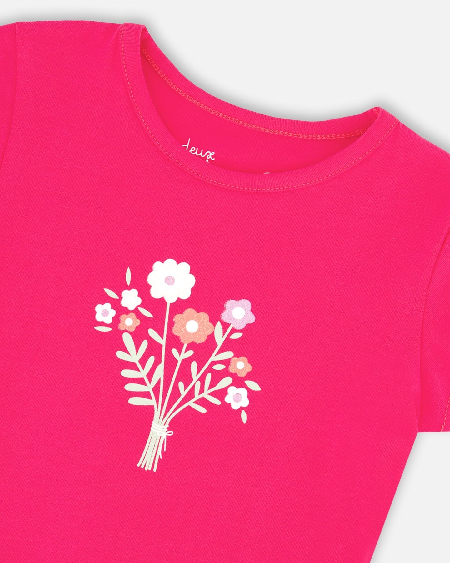 Organic Cotton Jersey T-Shirt Pink