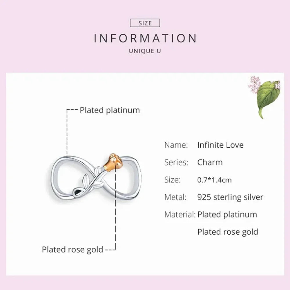 925 Sterling Silver Clear 5A Crystal Collection Family Heart X-Shape Charm Beads for Charm Bracelet & Necklace Pendant