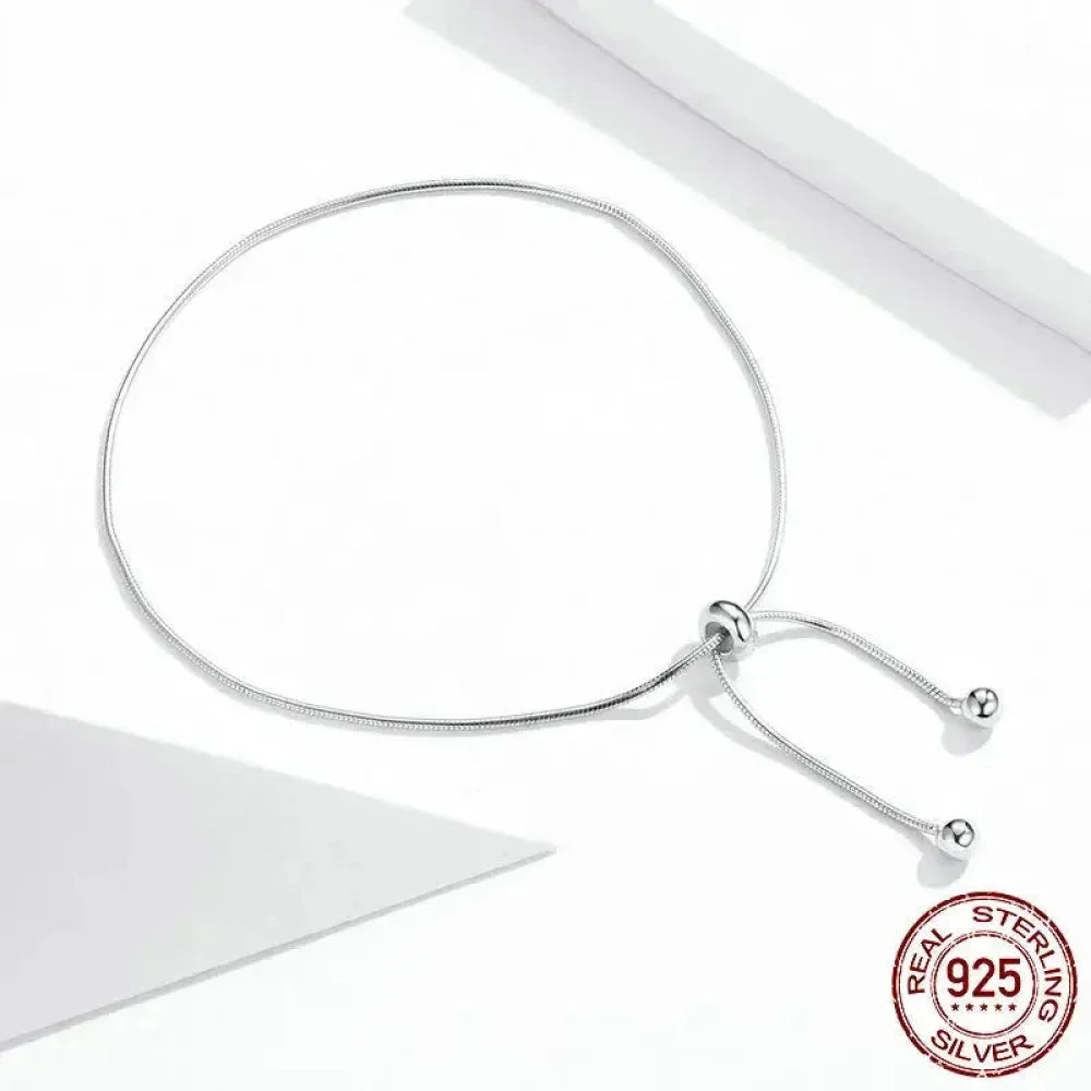 The Exotic 925 Sterling Silver Snake Anklet
