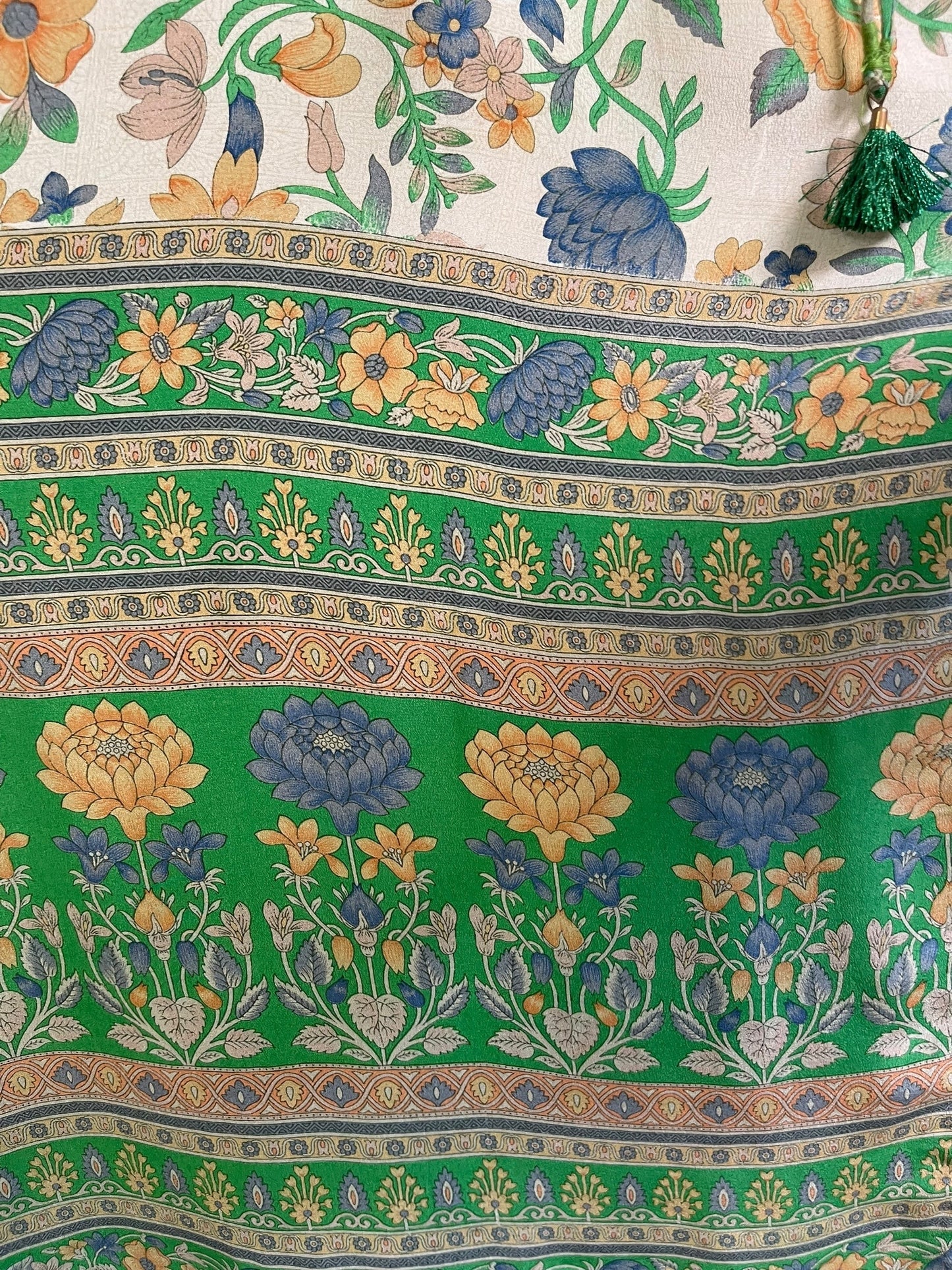 PRC6778 Avatar Pure Silk Maxi Kaftan