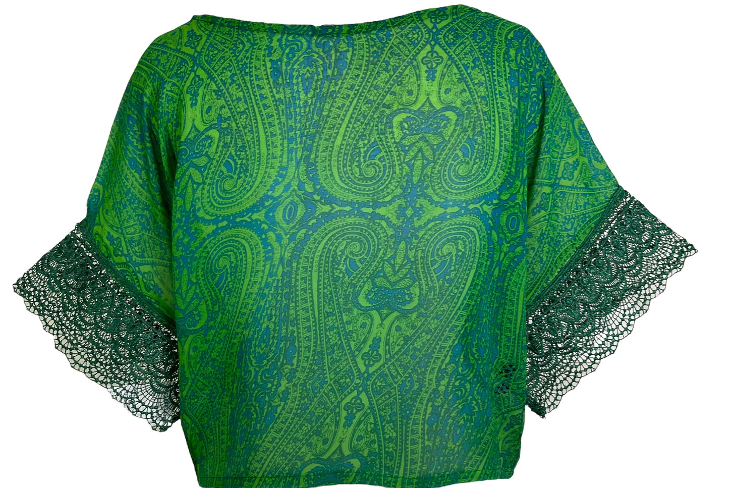 PRG6032 Sheer Avatar Pure Silk Boxy Top