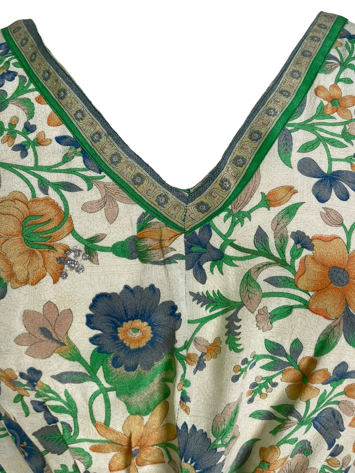 PRC6778 Avatar Pure Silk Maxi Kaftan