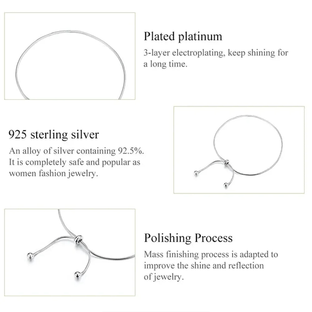 The Exotic 925 Sterling Silver Snake Anklet