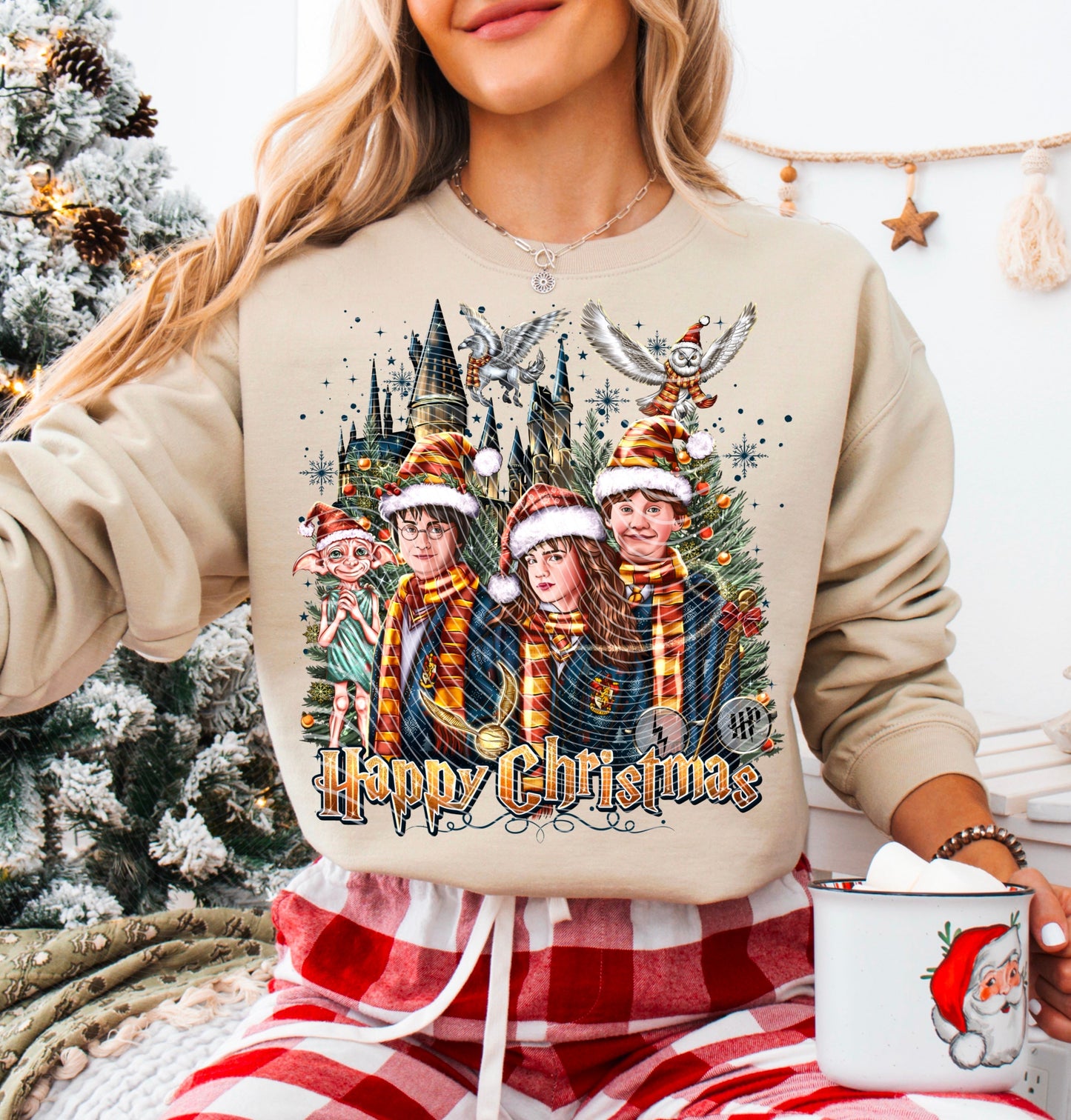 Sweatshirt Or T-Shirt Or Hoodie  Christmas Marry Christmas H P