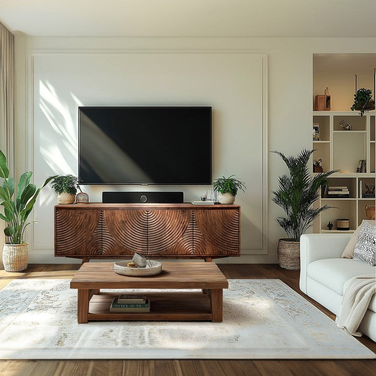 Harmony TV Stand with Storage for TVs up to 80"