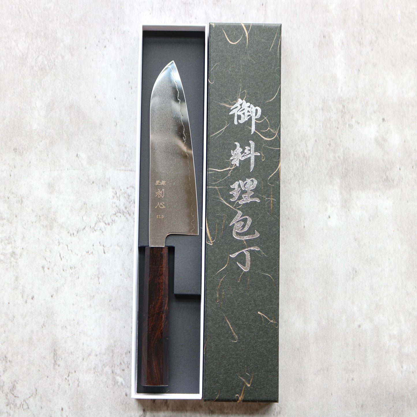 Hatsukokoro Hikari SLD Santoku 170mm