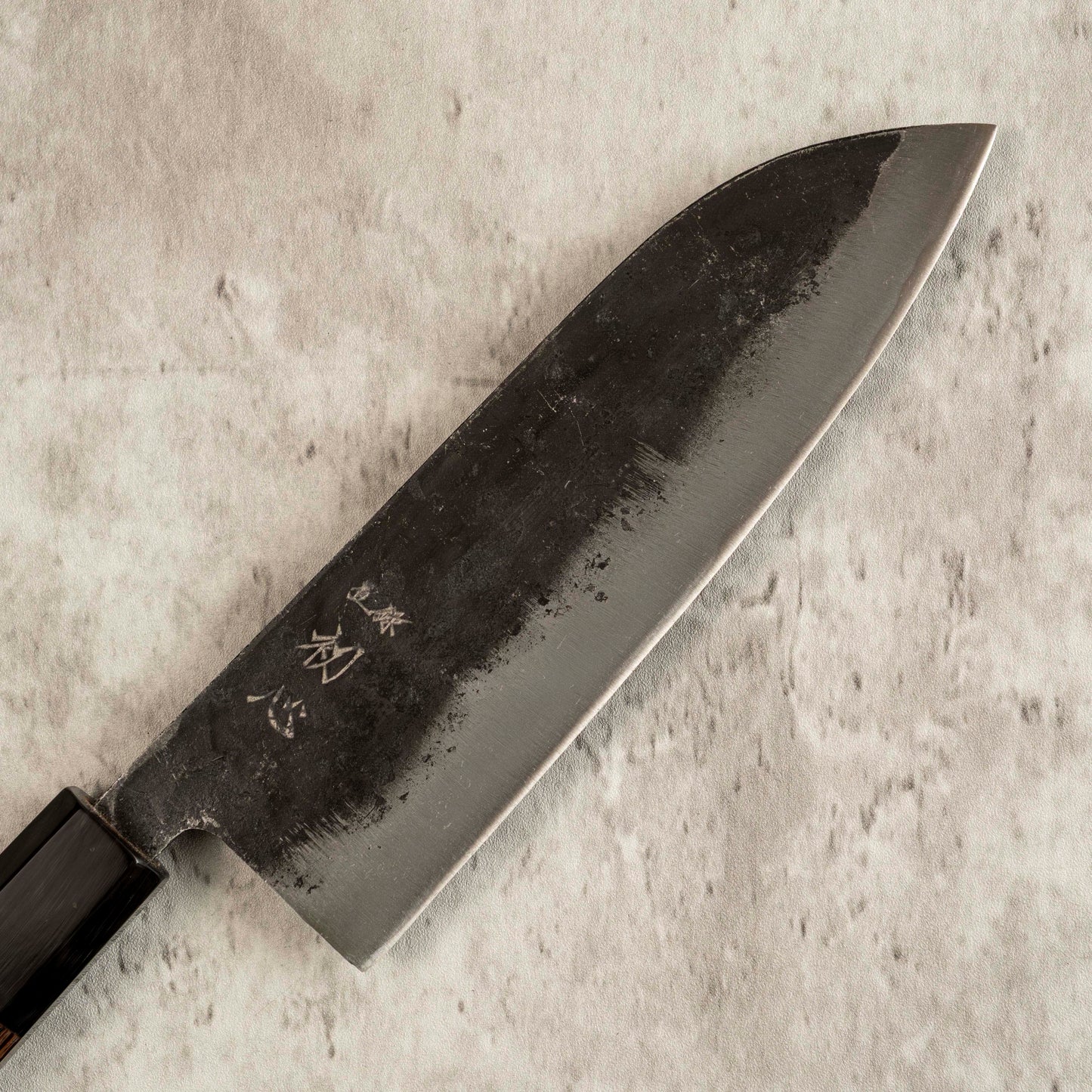Hatsukokoro Kurogane Santoku 165 mm