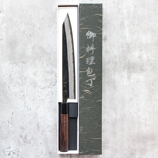 Hatsukokoro Kurouchi Sujihiki 250 mm