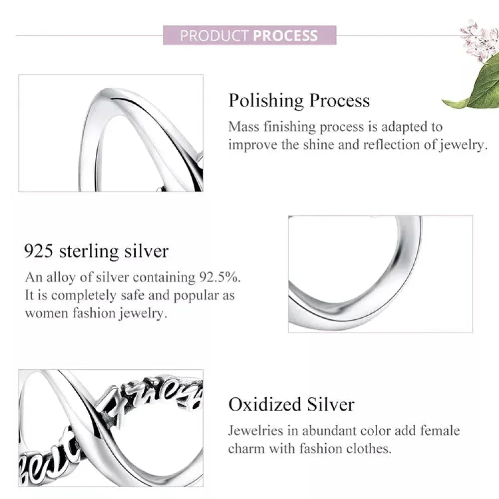 925 Sterling Silver Clear 5A Crystal Collection Family Heart X-Shape Charm Beads for Charm Bracelet & Necklace Pendant