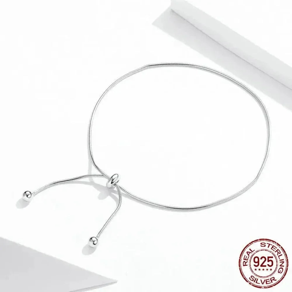 The Exotic 925 Sterling Silver Snake Anklet