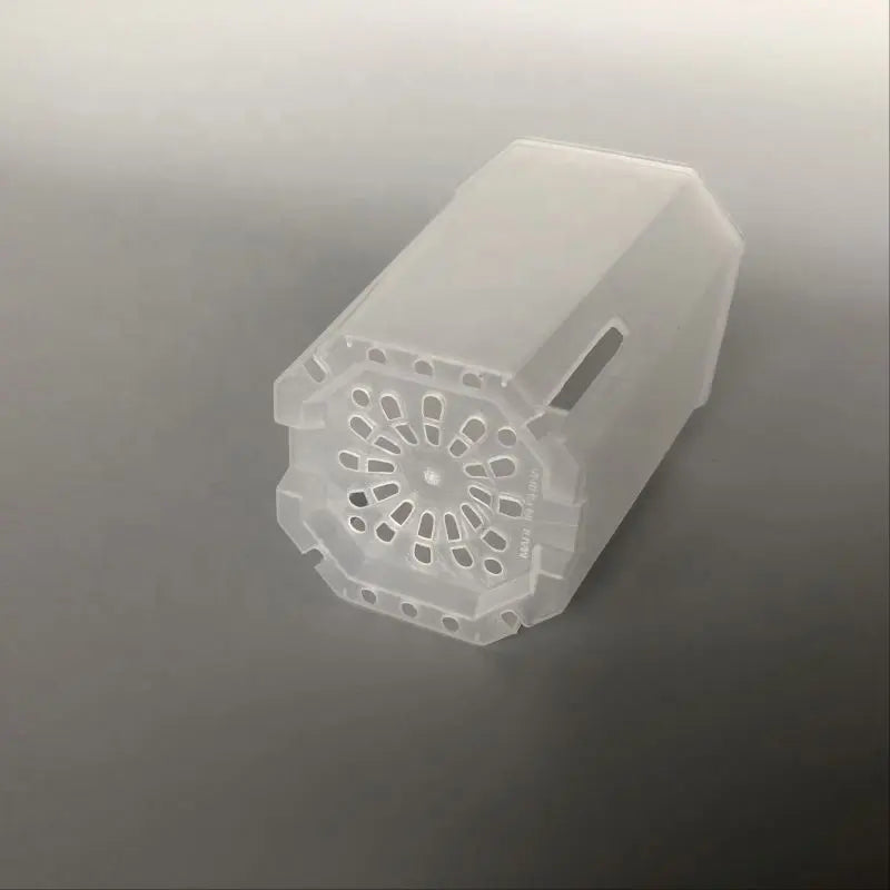 Tall transparent square pot