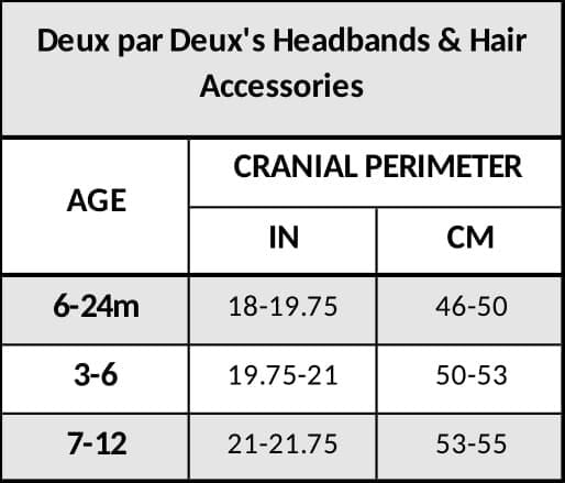 Organic Cotton Headband Off-White Floral