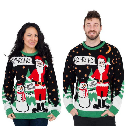 Couple - Ho Ho Ho It #!@%ING Merry  Sweater