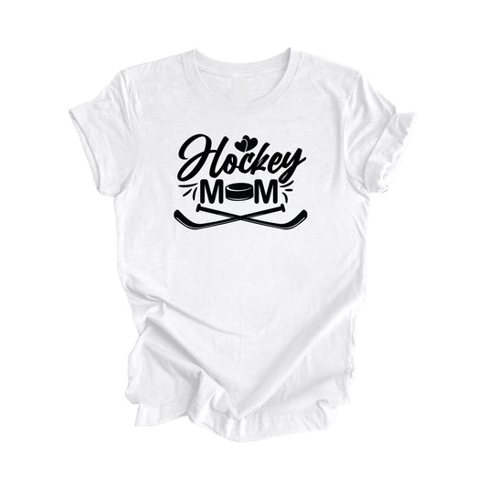 Hockey Mom - Mom Gift, Mom Shirt, Funny Mom Shirt, Mama Shirt, Mother's Day Gift, Hockey Lover, Mother T-Shirt, Ladies Shirt, Girl Power, Super Mom - Inspired X