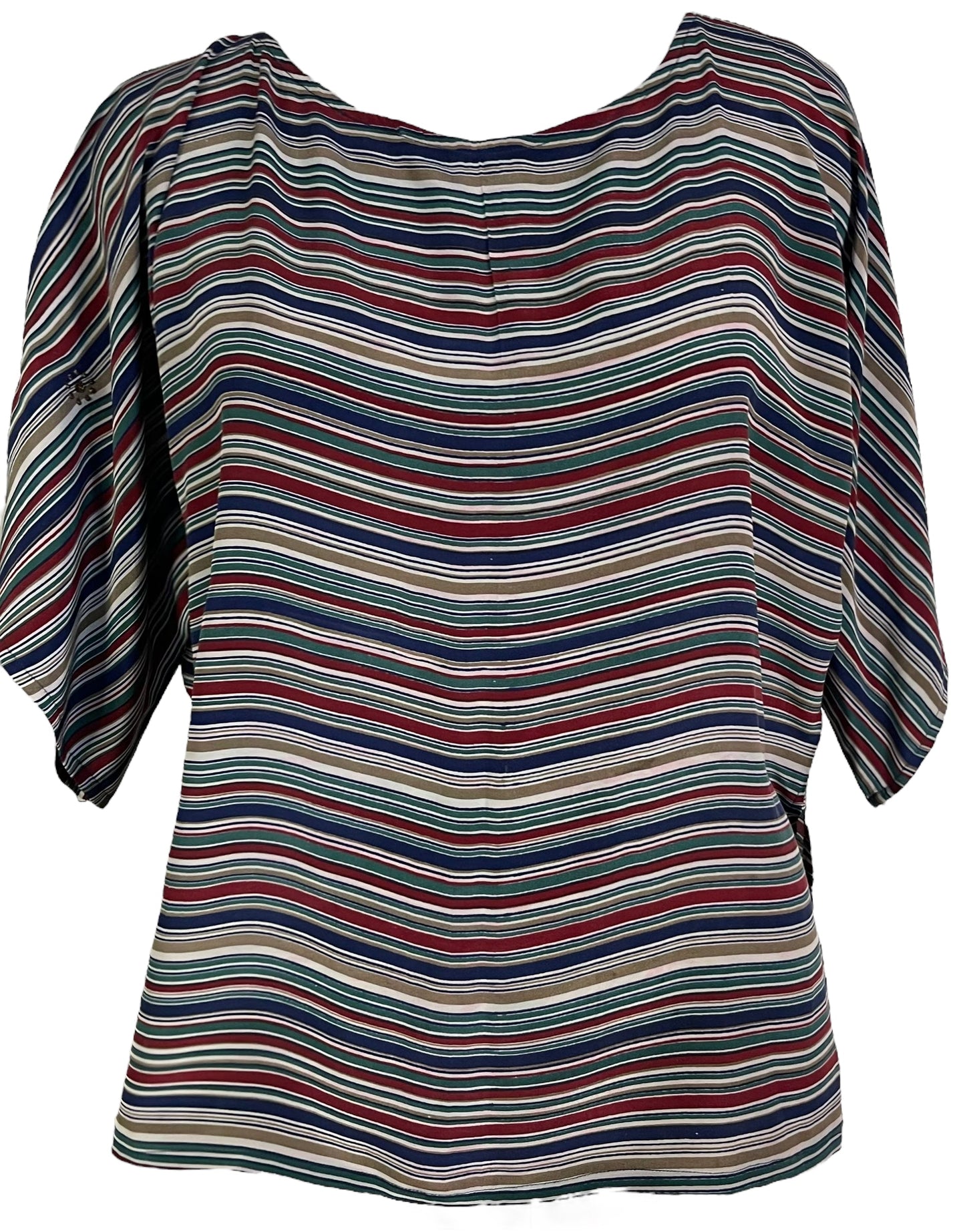 PRC6653 Avatar Pure Silk Side Slit Top