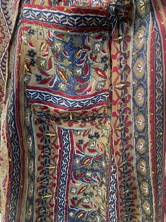 PRC3772 Avatar Pure Silk Boxy Babydoll Dress