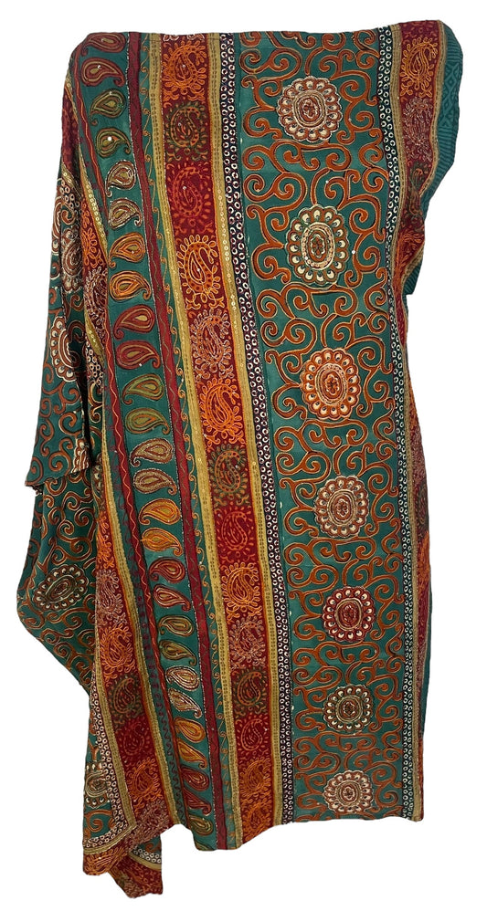 PRC6937 Avatar Pure Silk One Shoulder Dress