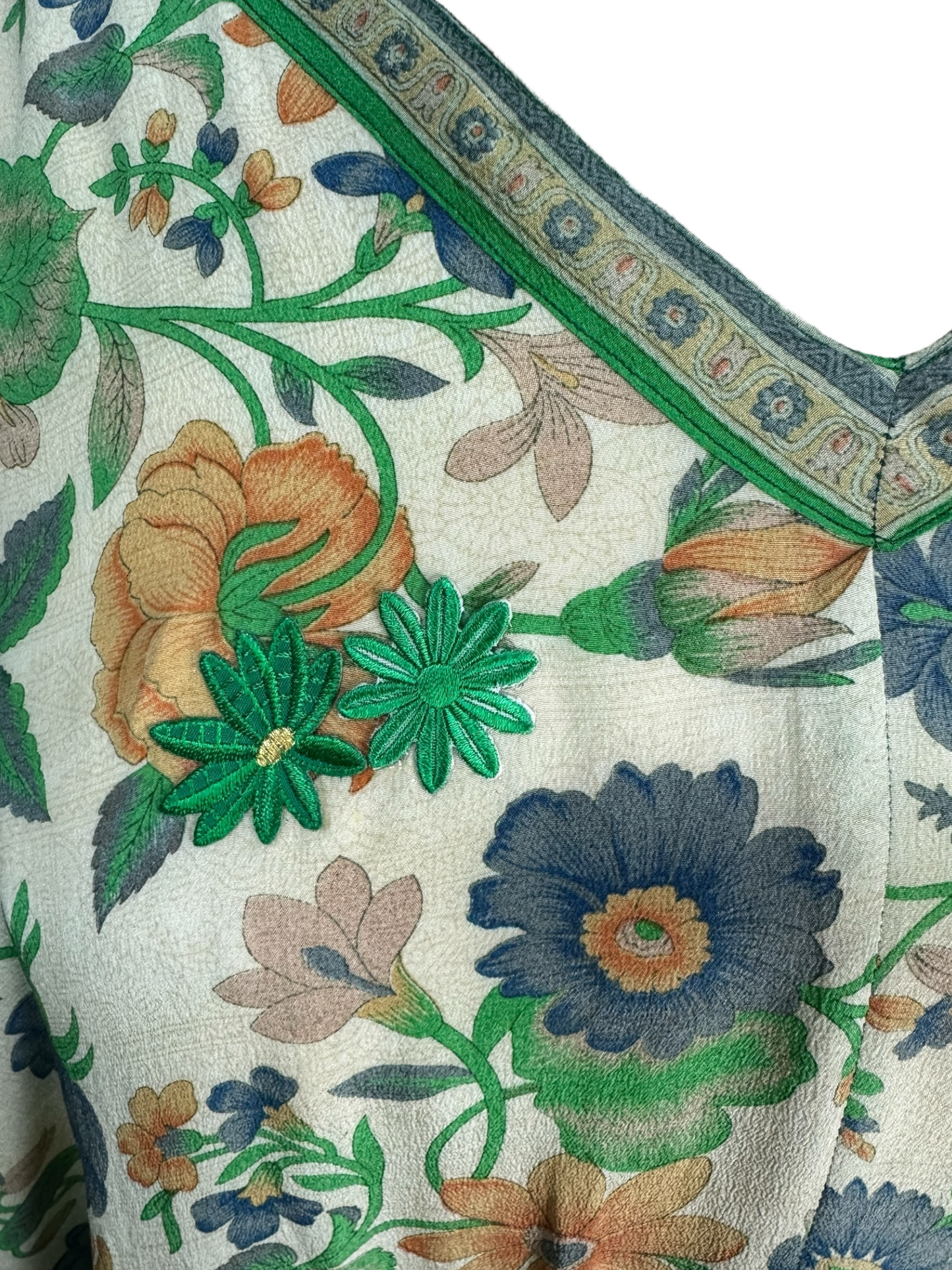 PRC6778 Avatar Pure Silk Maxi Kaftan