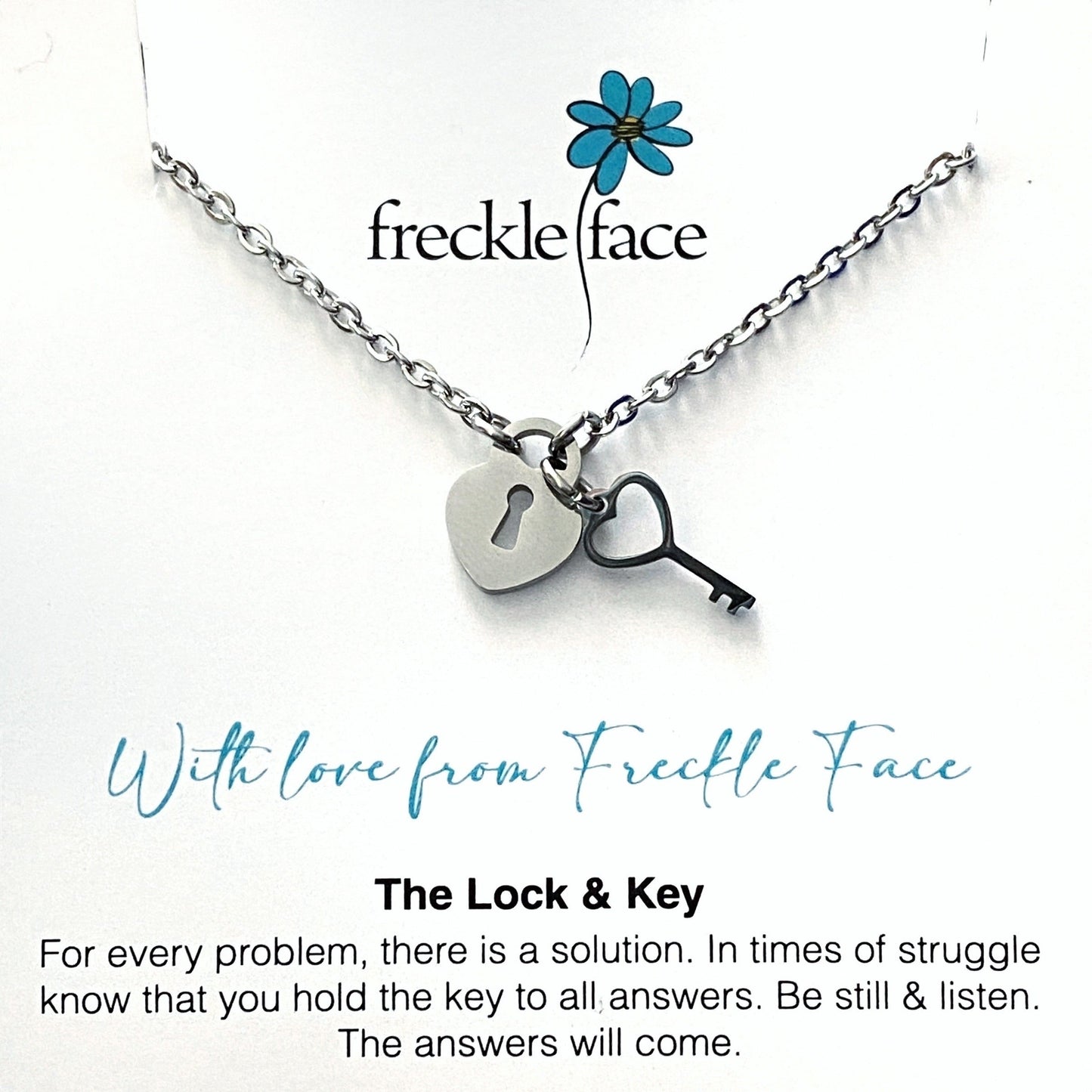 With Love From Freckle Face - Lock & Key