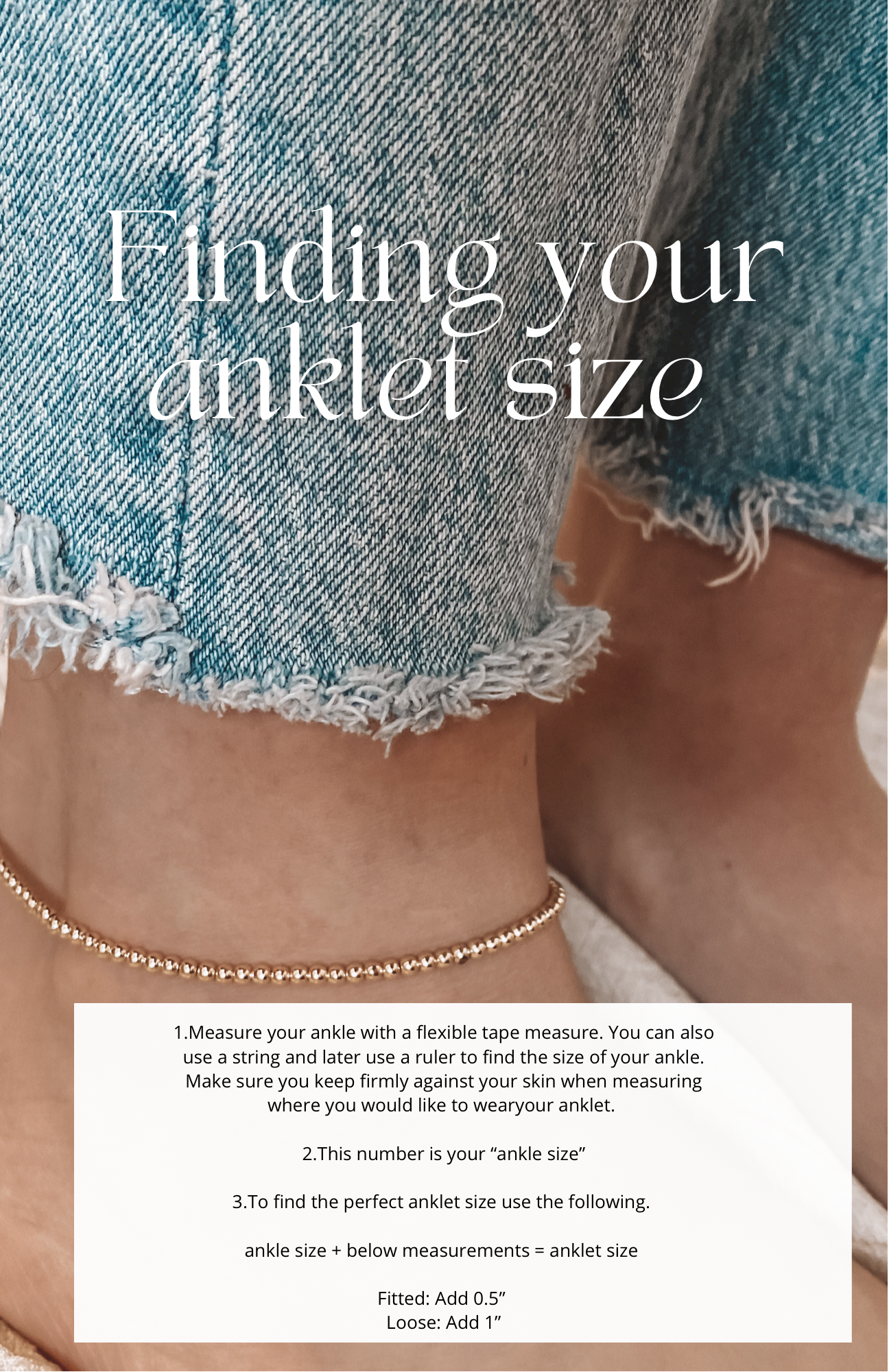 3mm Sterling Silver Anklet