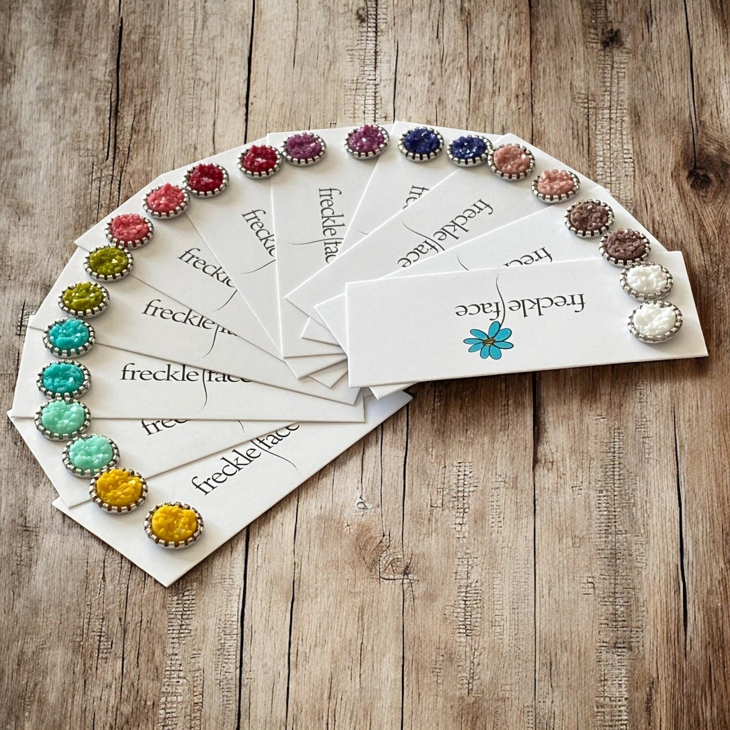 Matte Spring Color Studs 10mm
