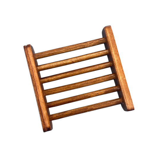 Bamboo Soap Rack (stained finish)